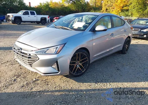2020 Hyundai Elantra Sel z USA, uszkodzony, nr VIN KMHD84LF4LU017345